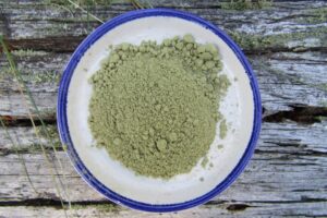 Peltokortejauhe villikeräys
